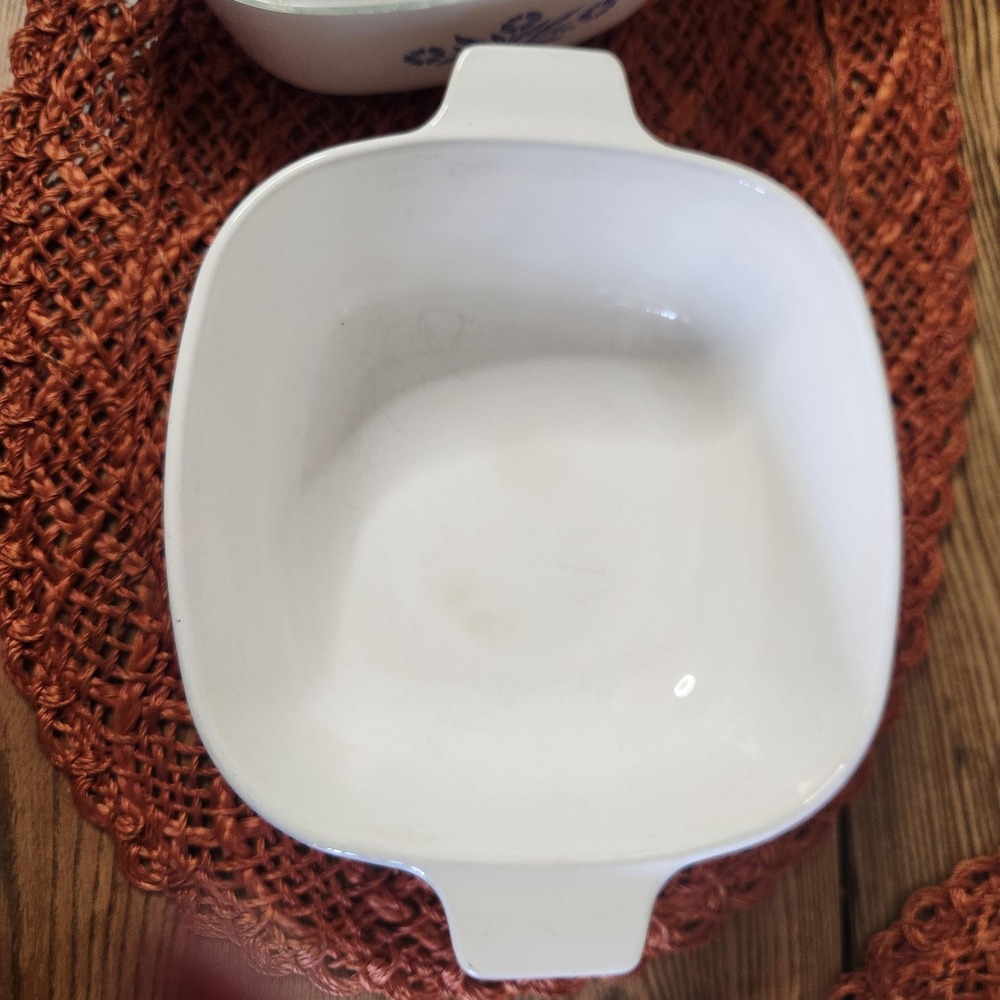 VINTAGE CorningWare 3 piece‎ Set. Blue Cornflower. - Picture 7 of 8